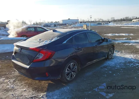 2016 Honda Civic Ex-T from USA, damaged, VIN 19XFC1F33GE021659